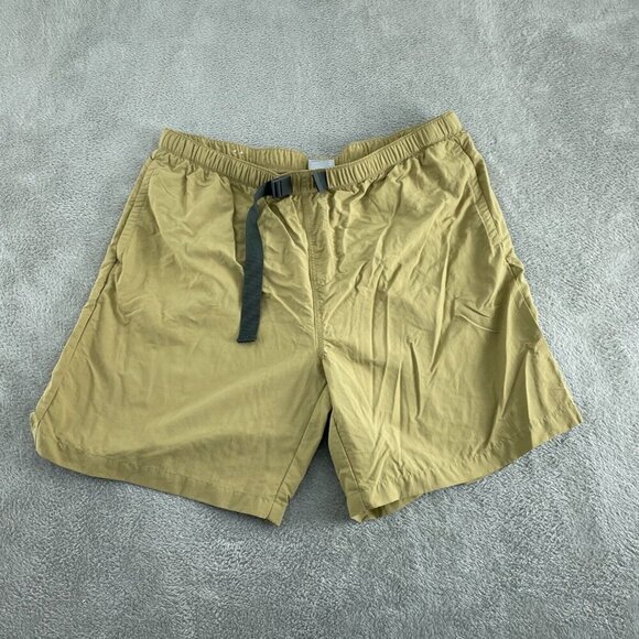 Columbia Mens Khaki Swim Trunks XL With Mesh Lining & Adjustable Belt 5011 - Picture 1 of 10